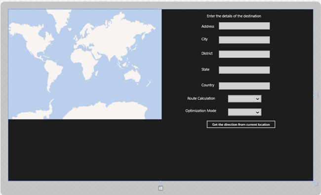 combo box for selecting optimization